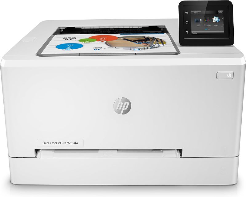 Foto van Hp lj pro color mfp m255dw laser printer wit