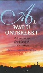 Foto van Al wat u ontbreekt - ebook (9789462789074)