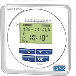 Foto van Orbis zeitschalttechnik ob251512 fronttafelinbouw-schakelklok digitaal weekprogramma, dagprogramma 3000 w ip20