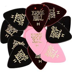 Foto van Ernie ball 9180 mixed cellulose plectrums 0.94 mm (12 stuks)