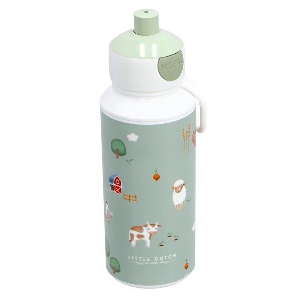 Foto van Little farm drinkfles pop-up campus 400 ml