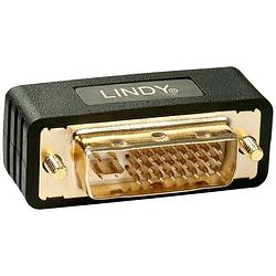 Foto van Lindy 41099 dvi adapter [1x dvi-stekker 24+5-polig - 1x dvi-bus 24+5-polig] zwart