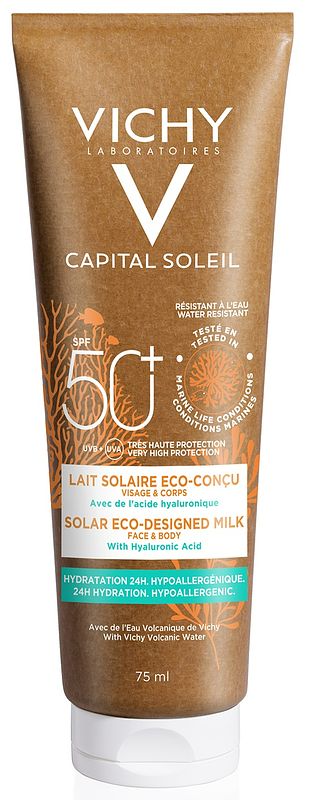 Foto van Vichy capital soleil solar eco-designed melk spf50+