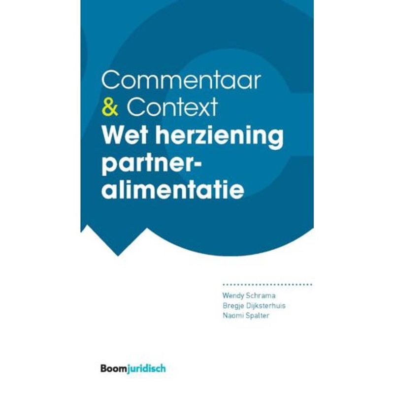 Foto van Wet herziening partneralimentatie - commentaar &