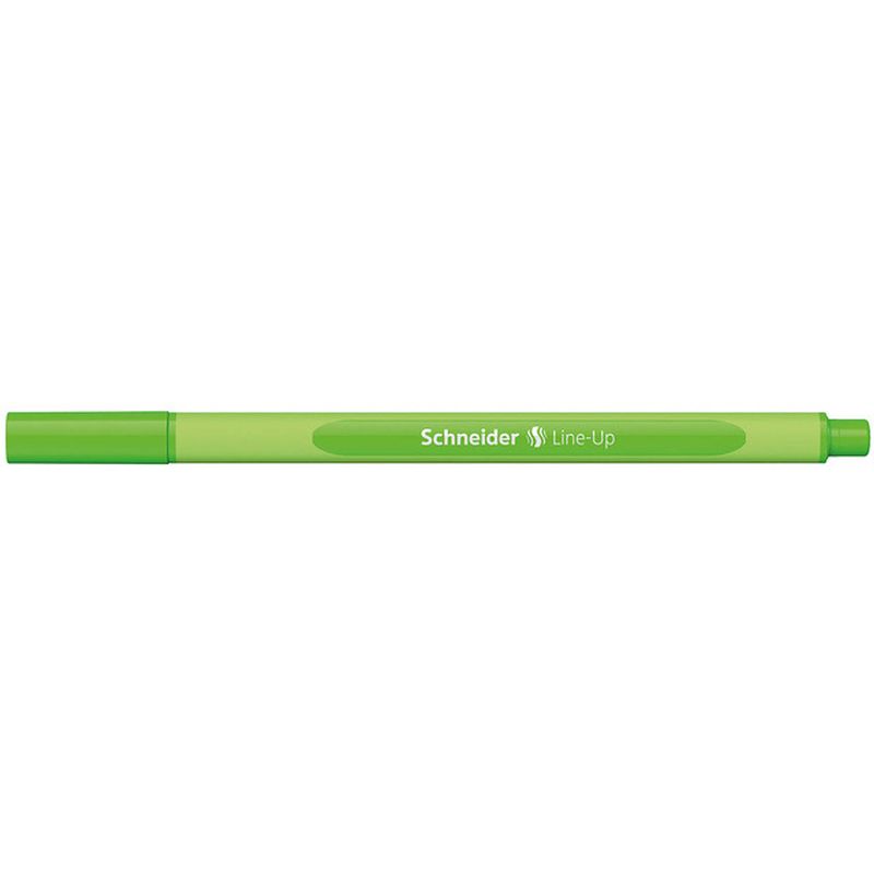 Foto van Schneider fineliner line-up 0,4 mm 16 cm rubber neongroen