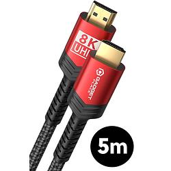Foto van Gadgetplace 8k hdmi 2.1 kabel - 5 meter - 48gbps - ultra hd high speed - hdmi naar hdmi - 8k uhd / 4k uhd