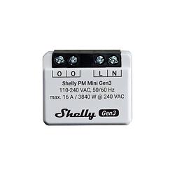 Foto van Shelly plus pm mini gen. 3 draadloze schakelaar wifi, bluetooth