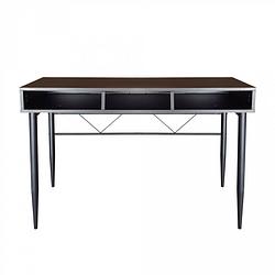 Foto van Bureau stoer - sidetable hal of gang - industrieel moderne stijl - zwart