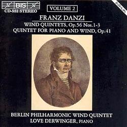 Foto van Danzi: wind quintet in b flat major, op. 5 - cd (7318590005521)