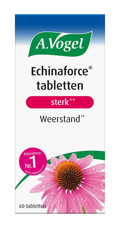 Foto van A.vogel echinaforce sterk 1200mg tabletten