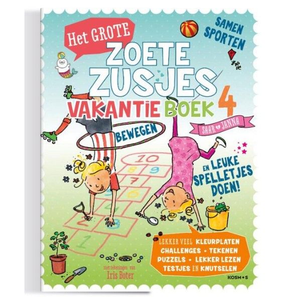 Foto van Boek het grote zoete zusjes vakantieboek 4