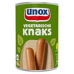 Foto van Unox knakworst vegetarische knaks 400g bij jumbo