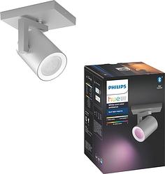 Foto van Philips hue argenta 1-spot white and color aluminium