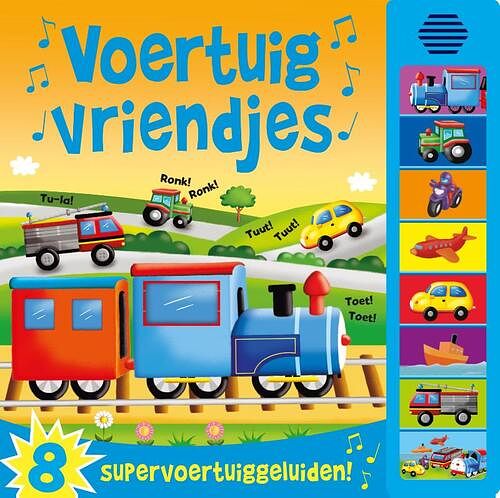 Foto van Voertuigvriendjes - geluidenboek - kartonboekje;kartonboekje (9789036645218)