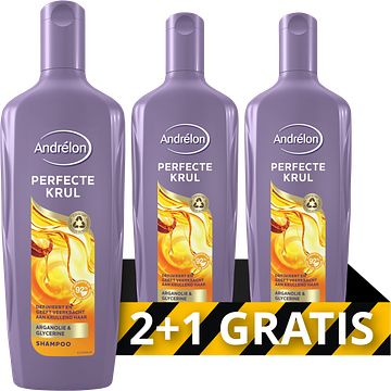 Foto van Andrelon shampoo perfecte krul 3 x 300ml bij jumbo