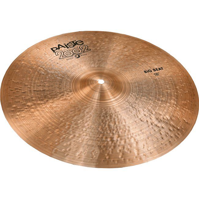 Foto van Paiste 2002 black big beat 18 crash-ride 18 inch