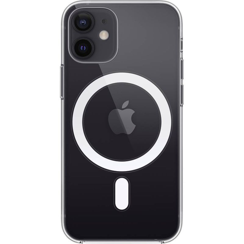 Foto van Apple iphone 12 mini transparant hoesje met magsafe