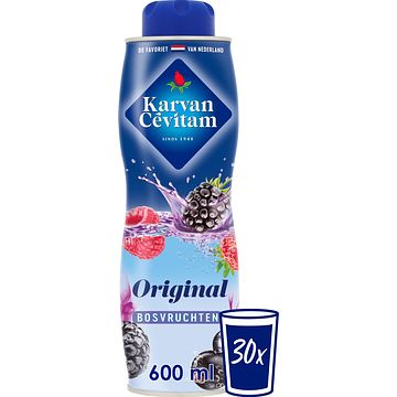 Foto van 2 voor € 5,99 | karvan cevitam bosvruchten original siroop, 600ml aanbieding bij jumbo