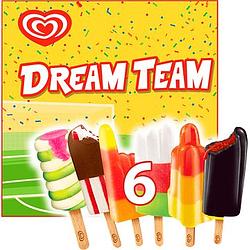 Foto van Ola ijs dream team 6 stuks aanbieding bij jumbo | 2e halve prijs