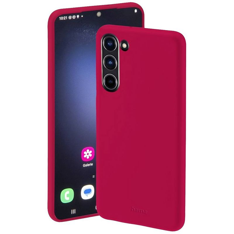 Foto van Hama finest feel cover samsung rood