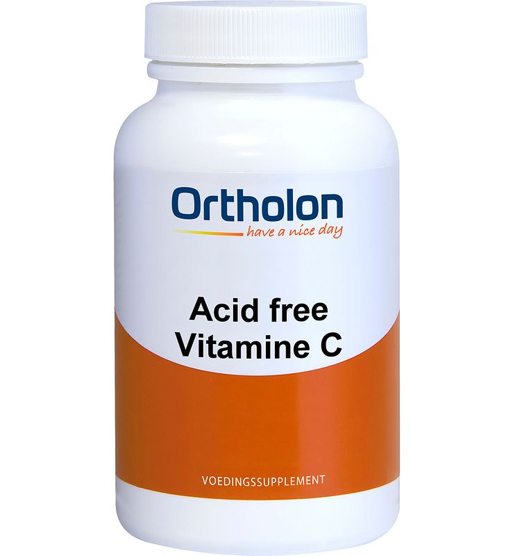 Foto van Ortholon acid free vitamine c capsules