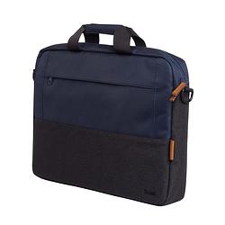 Foto van Trust lisboa draagtas voor laptop van 16 inch laptop tas blauw