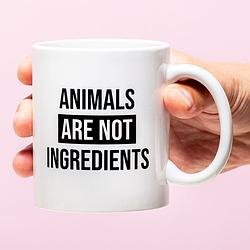 Foto van Mok animals are not ingredients