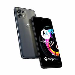 Foto van Motorola edge 20 lite smartphone grijs