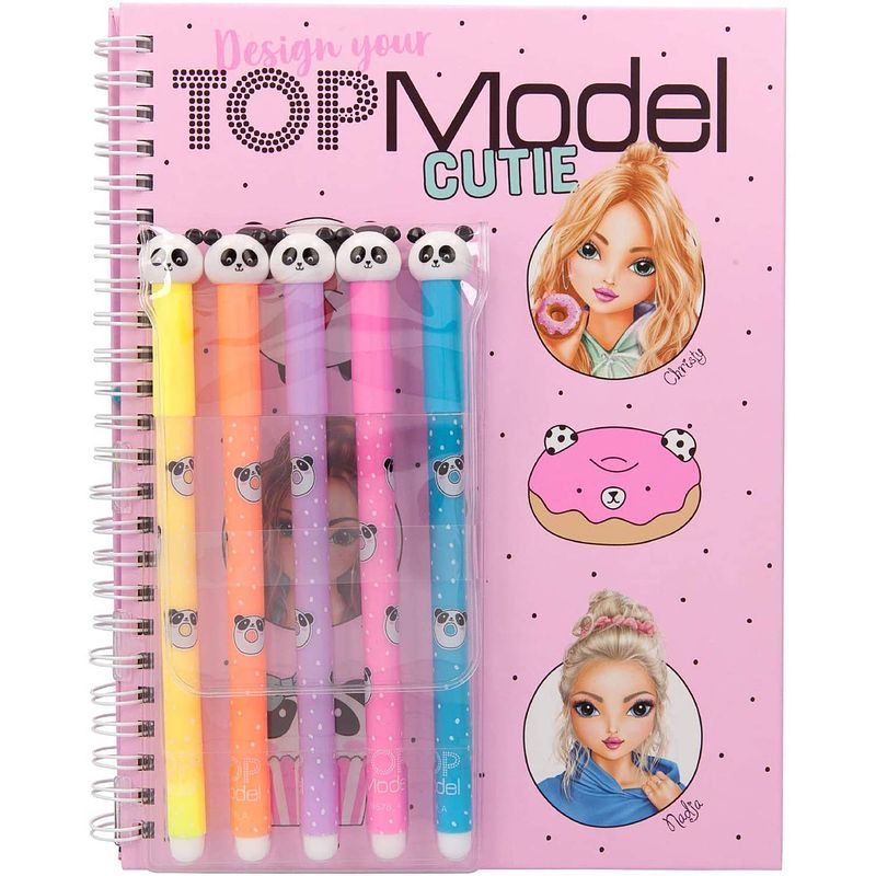 Foto van Top model kleurboek candy cake 21,5 x 17 cm karton 7-delig