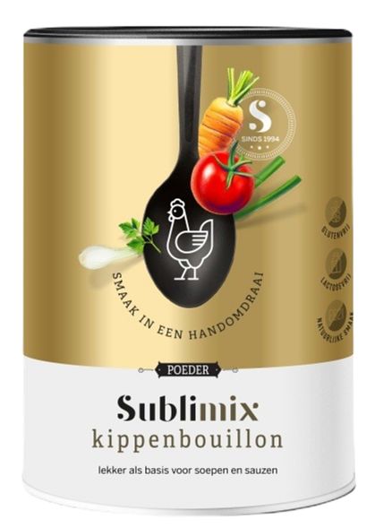 Foto van Sublimix kippenbouillon glutenvrij