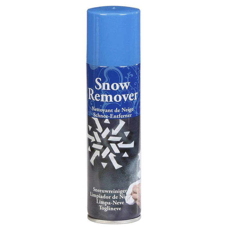 Foto van Kunstsneeuw/sneeuw remover/verwijderaar sprays 125 ml - decoratiesneeuw