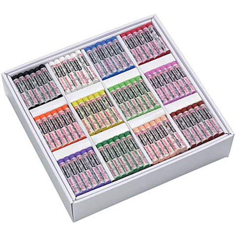 Foto van Sakura schoolbox oliepastel 12 x 36 stuks