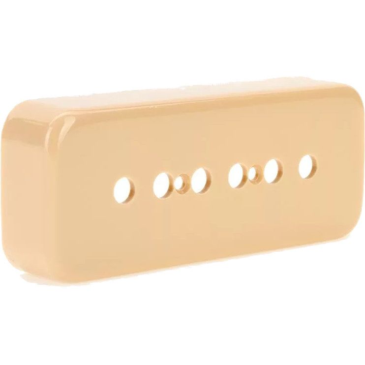 Foto van Gibson p-90 / p-100 pickup cover soapbar cream elementkap voor gitaar