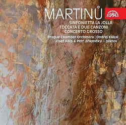 Foto van Martinu: sinfonietta la jolla, toccata e due canzoni, concerto grosso - cd (0099925395827)