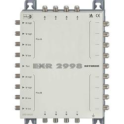 Foto van Kathrein exr 2998 satelliet multiswitch cascade ingangen (satelliet): 9 (8 satelliet / 1 terrestrisch) aantal gebruikers: 8