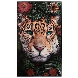 Foto van Schilderij tijger - multikleur - 118x70 cm - leen bakker