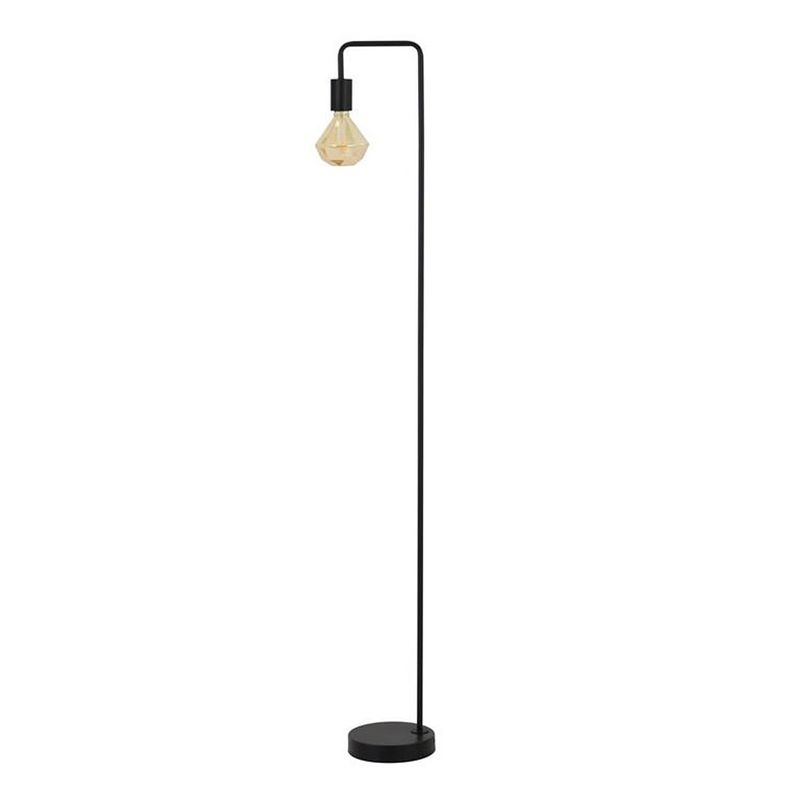 Foto van Light & living - light & living cody vloerlamp zwart - 22x18x145 c