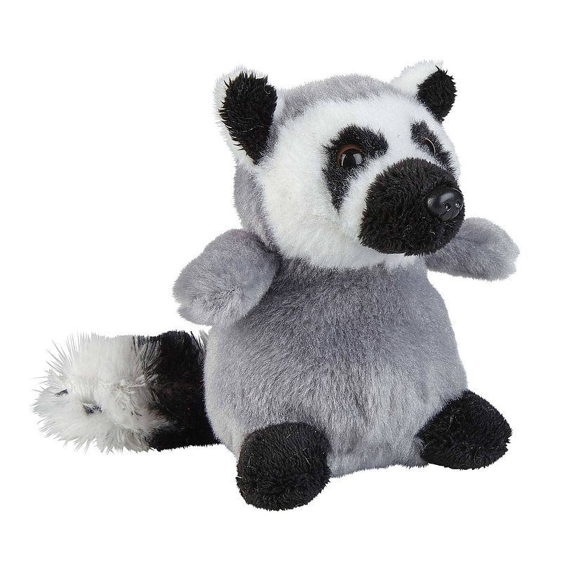 Foto van Pluche knuffel dieren ringstaart maki aap 12 cm - knuffeldier