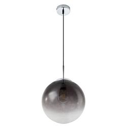 Foto van Moderne hanglamp varus - l:25cm - e27 - metaal - chrome
