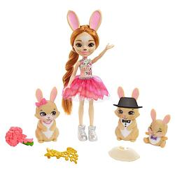Foto van Mattel enchantimals konijnen familie