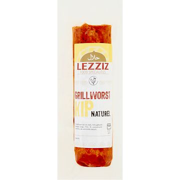 Foto van Lezzis kip grillworst halal 250g bij jumbo