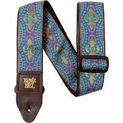 Foto van Ernie ball 4687 kashmir moonrise jacquard strap extra lange gitaarband