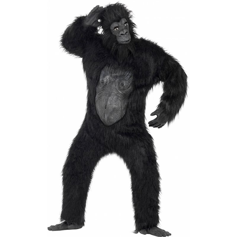 Foto van Luxe gorilla kostuum - carnavalskostuums