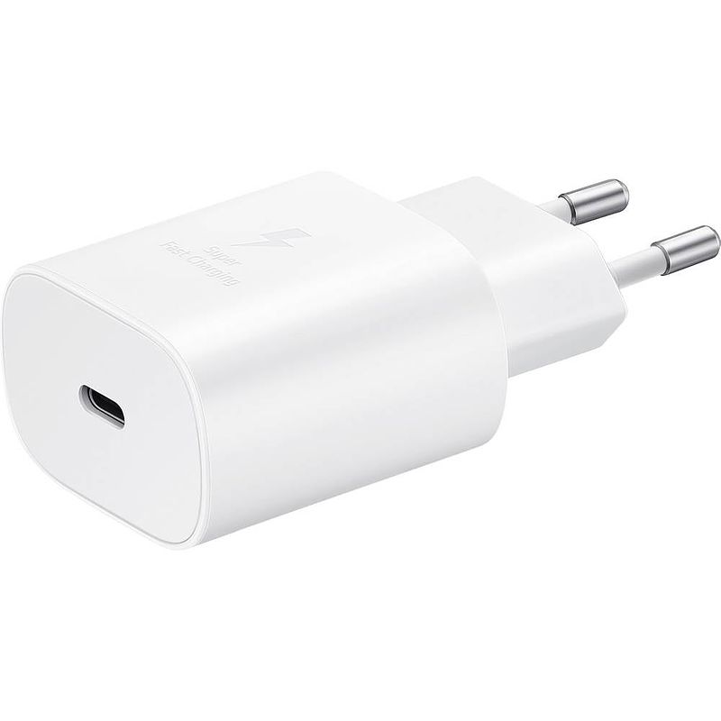 Foto van Samsung ep-ta800ewe gsm-lader met snellaadfunctie usb-c wit