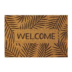 Foto van Md entree - kokosmat - finesse - leaves welcome - 40 x 60 cm