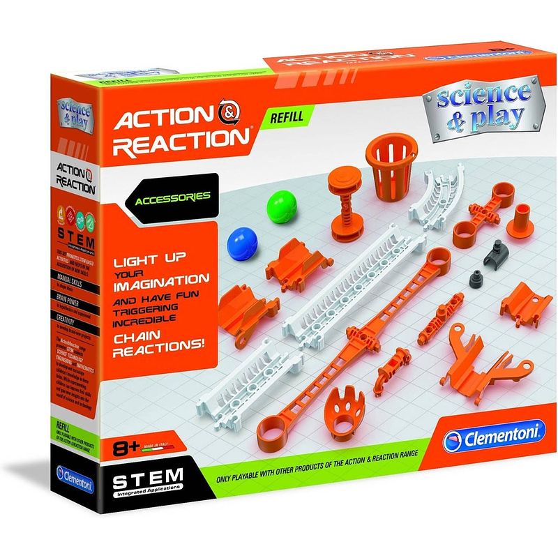 Foto van Clementoni science & play action & reaction refill accessories