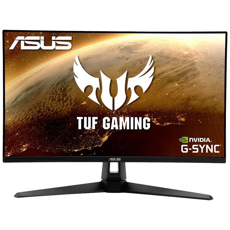 Foto van Asus vg27aq1a led-monitor energielabel g (a - g) 68.6 cm (27 inch) 2560 x 1440 pixel 16:9 1 ms hdmi, displayport, hoofdtelefoon (3.5 mm jackplug) ips led