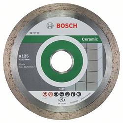 Foto van Bosch accessories 2608603232 diamanten doorslijpschijf diameter 125 mm binnendiameter 22.23 mm 10 stuk(s)