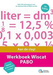 Foto van Werkboek wiscat pabo - erasmus education - paperback (9789082792973)