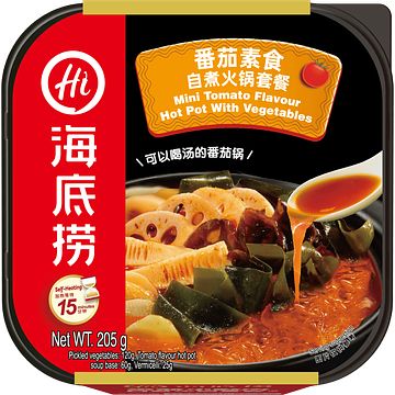 Foto van Haidilao hot pot tomaat met groenten mini 205g bij jumbo